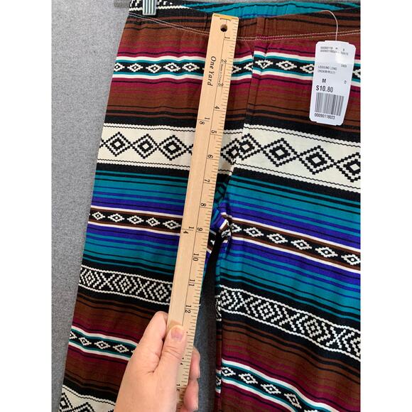FOREVER 21 Leggings Women's Size Medium Multicolor - Picture 5 of 5